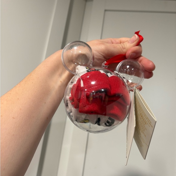 Mickey Mouse Ornament Socks - Picture 2 of 4